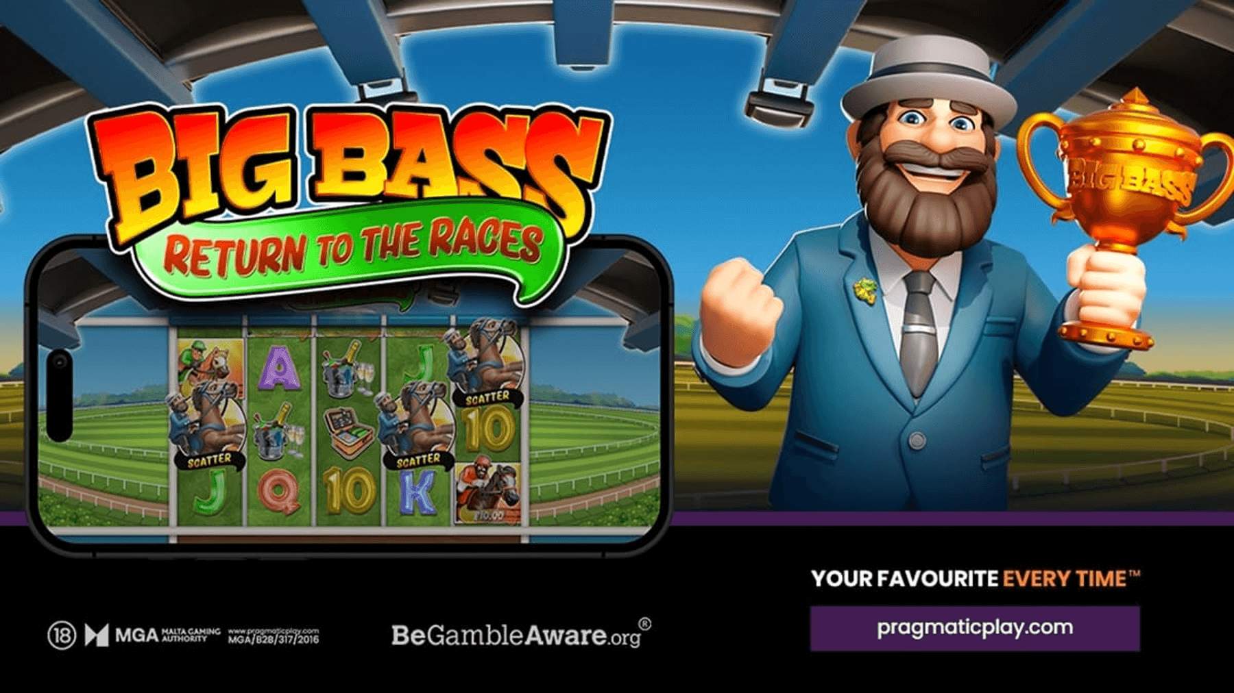 Big Bass Return To The Races (Pragmatic Play)