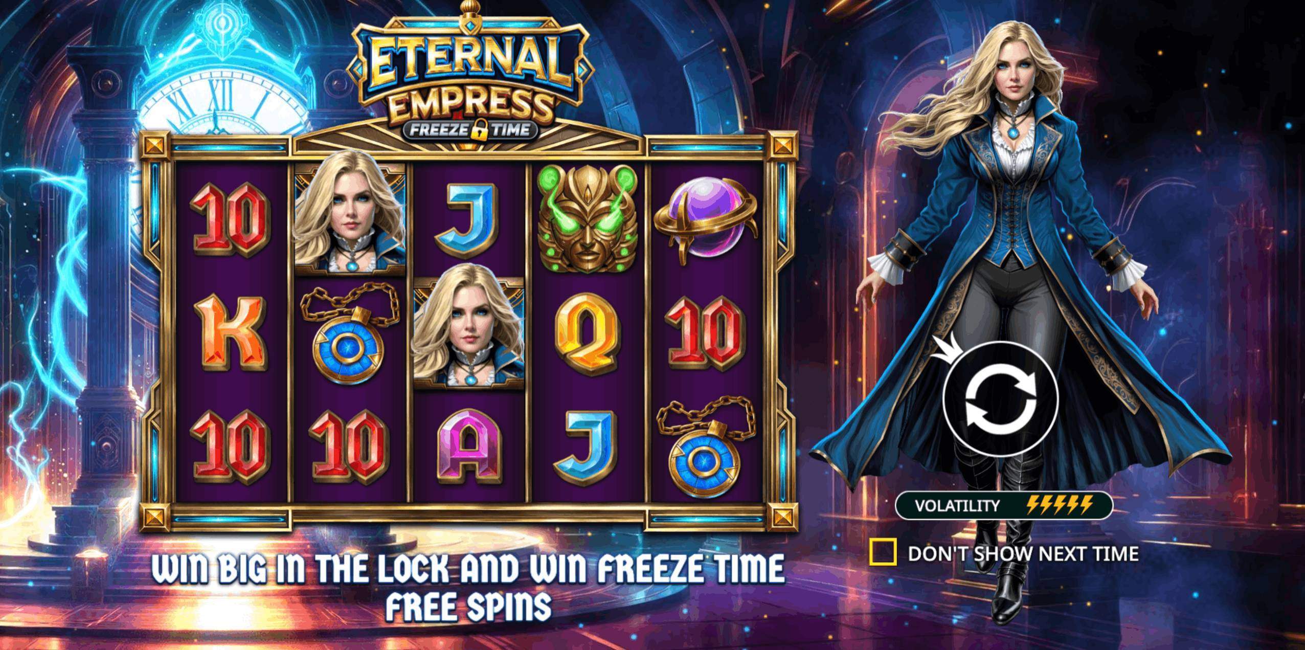 Eternal Empress Freeze Time (Pragmatic Play)