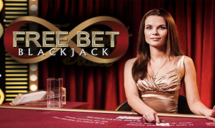 Free Bet Blackjack (Evolution Gaming)