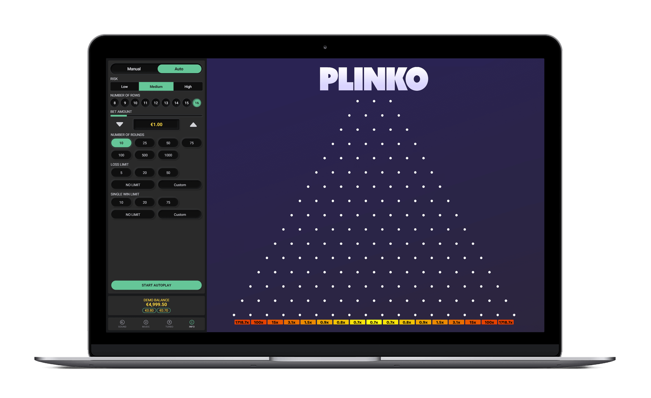 Plinko (Hacksaw Gaming)